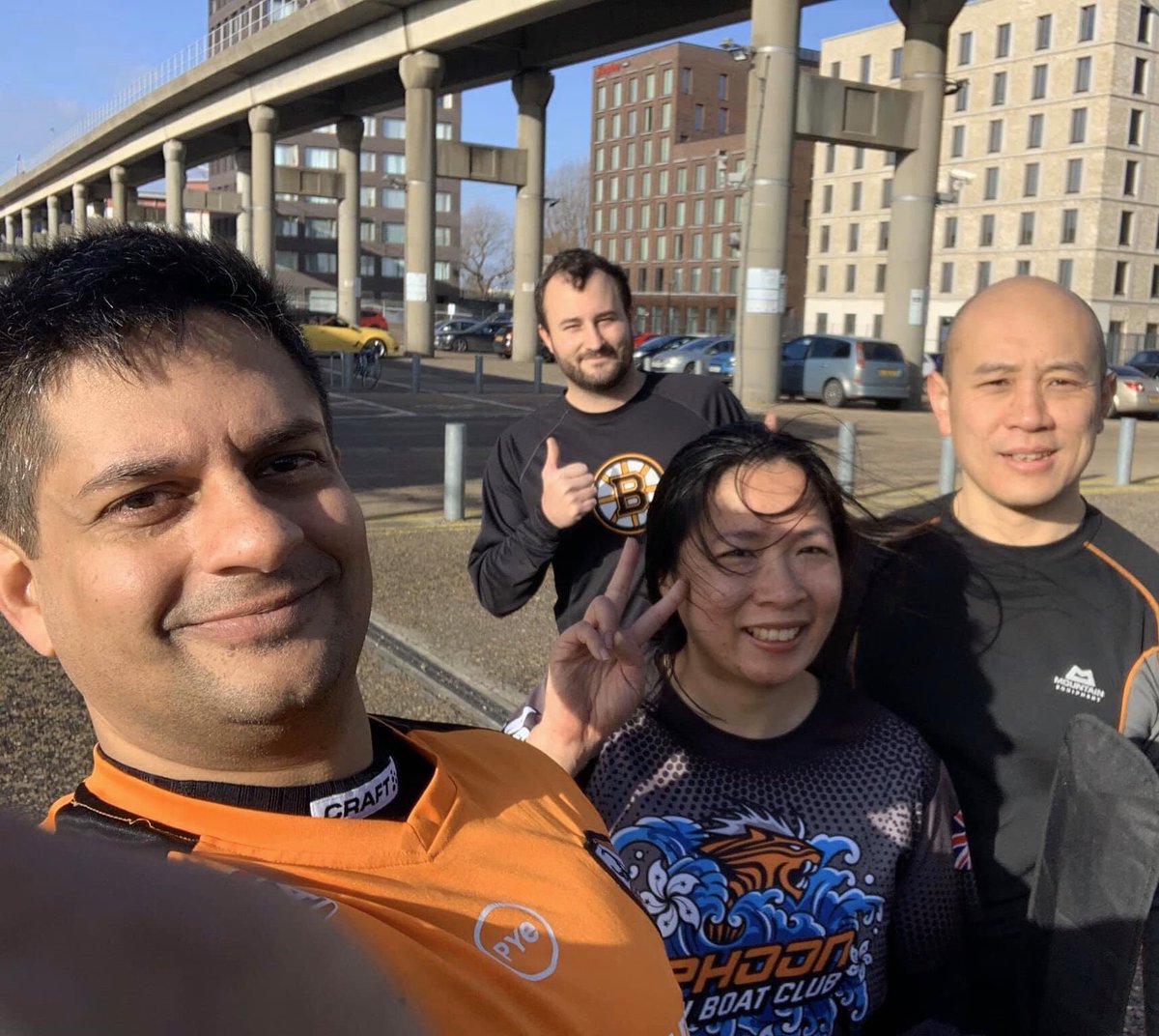 TyphoonDBC's tweet photo. Despite post Brexit hangovers, 4 braved the high winds for a fun outdoor circuit
#teamwork #workout #brexiting #typhoontigers 🇪🇺💔🇬🇧 https://t.co/0aySufpIRn