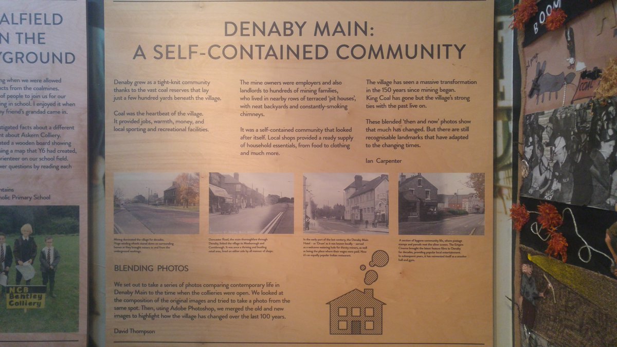 lucyajmmoore's tweet photo. #PitSense exhibition made it plain how important mining is to so many communities & its a real privilege to learn.
Woodlands' story of its foumdation as a communiyy of migrant miners from Europe felt particularly poignant today. https://t.co/rKWcxXxIvO