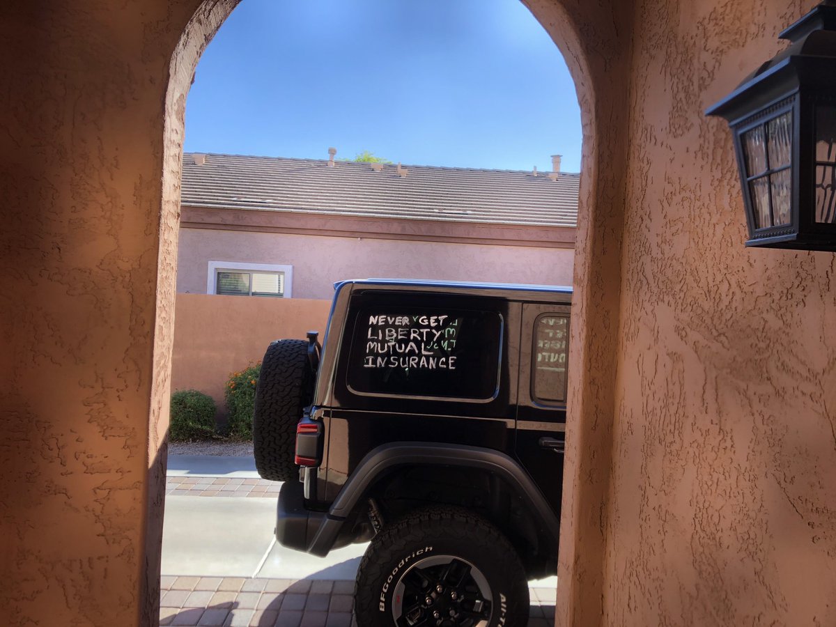 jeep_tour's tweet photo. Liberty mutual insurance sucks stay the hell away from Liberty. I am now 31 weeks with no settlement on a no fault auto accident claim and I have a signed agreement that Liberty refuses to honor https://t.co/hxzVY607Ls