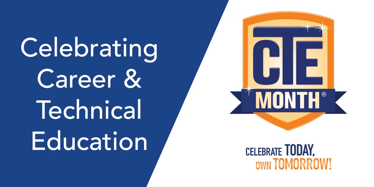 "CTE programs are most valued for their ability to provide real-world skills within the education system, offering concrete and tangible benefits related to college and career success!" Happy CTE Month!! #ABSSCTE #CTEMonth #CTEforNC