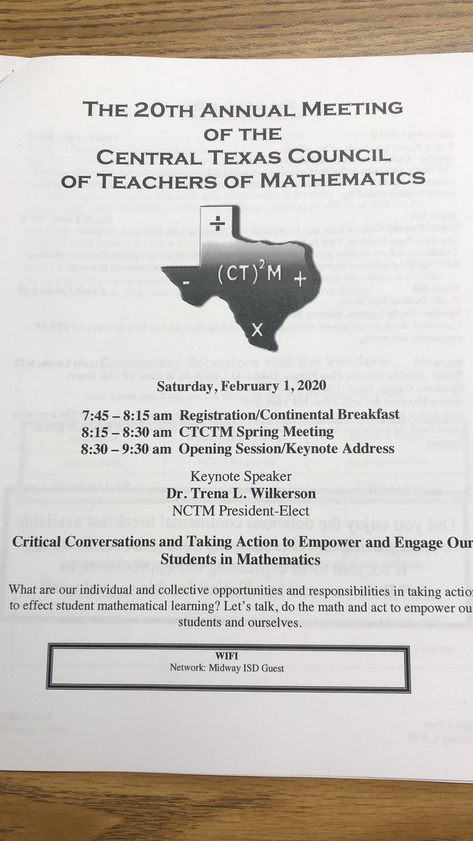 I am very excited to be here representing Del Valle HS and sharing the growth our algebra team has had. <a href="/DVISD_DVHS/">DelValleHS</a> <a href="/DelValleISD/">Del Valle ISD</a>  with <a href="/GlennaTabor/">GlennaTabor</a>.