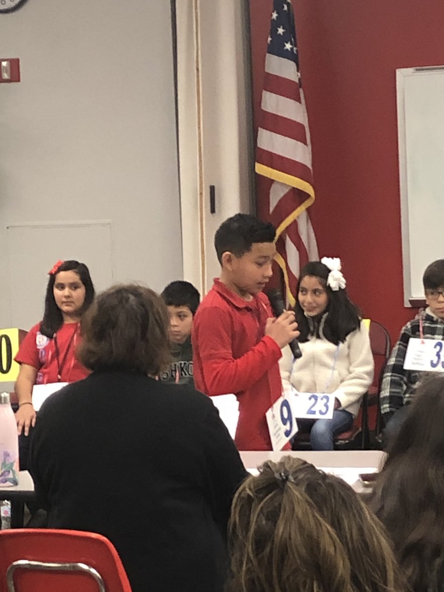 McWhorterES's tweet photo. Congratulations to Erick! He came in 5th place in the CFB Spanish Spelling Bee! #cfblearns #mcwgameon https://t.co/UW9RefWvS0
