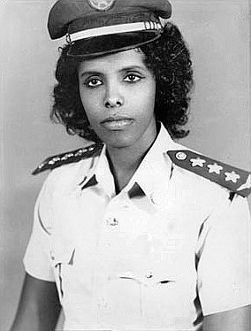 ColorSomali's tweet photo. Ms Asli Hassan, 1st Somali female pilot. She soloed her first flight on 9 September 1976. Have you ever seen this picture before in color? #Somalihistory #Somalia #mogadishu #somali_history_in_color https://t.co/TsC8zoyWM7