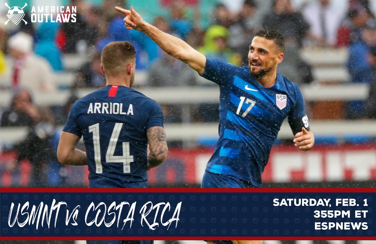 American Outlaws: Albany Chapter (@aoalbany) on Twitter photo It’s the first #USMNT game of 2020 today at 4pm. We’ll see you at <a href="/WolffsBiergartn/">Wolff's Biergarten</a> for USA-Costa Rica this afternoon. It’s the first #USMNT game of 2020 today at 4pm. We’ll see you at <a href="/WolffsBiergartn/">Wolff's Biergarten</a> for USA-Costa Rica this afternoon.