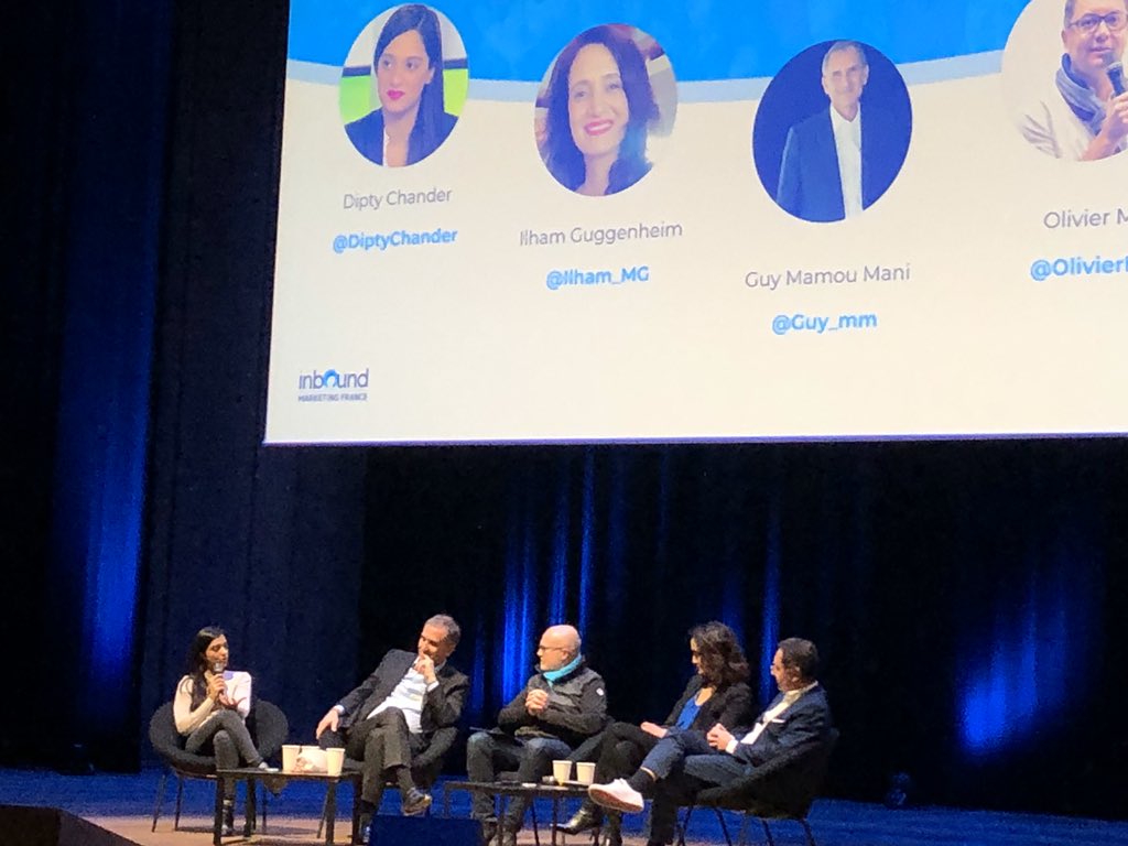 Merci beaucoup <a href="/we_are_inbound/">Intelligence Marketing Day</a> pour cette table ronde au côté de <a href="/Guy_mm/">Guy Mamou-Mani</a> <a href="/Ilham_MG/">Ilham Guggenheim</a> <a href="/OlivierMeril/">Olivier Méril</a> <a href="/PPC/">PPC</a> 
L’informatique est un domaine extrêmement dynamique. Mais le manque de femmes aujourd’hui dans les tech est un vrai frein à l’innovation 👉 <a href="/Org_Emma/">e-mma</a>