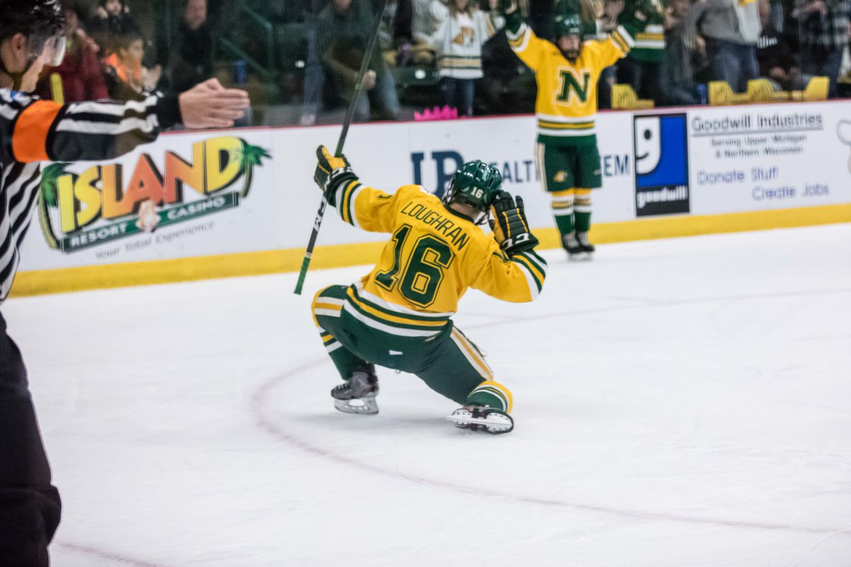 He may be on the NHL's list of breakout collegiate players, but to us, he's just <a href="/GriffinLoughran/">Griffin Loughran</a>.

🔗 bit.ly/2Ok155N

#NMUwildcats