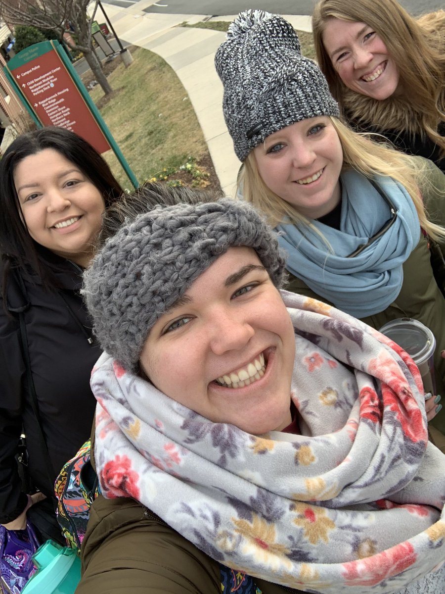 MrsBissler's tweet photo. Watch out @GeorgeMasonU! @GLebron2, @Ferrell19Mrs, @horton_marni and I are headed towards our #ESOLCertification! Back to school #ALWAYSlearning @MPEScougars @MPCSVA @MPCSmcdade @MPCSJackson @ENeffMPCS https://t.co/csL7AypW1v