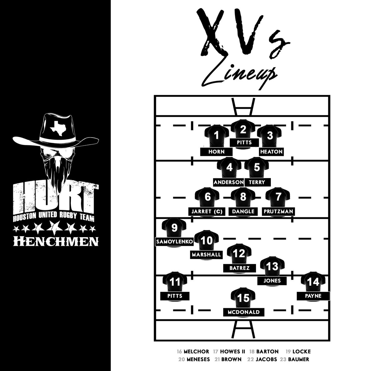 iplayhurt's tweet photo. THE HENCHMEN vs the Arrows. Here is your HENCHMEN squad (02.01.2020), at Our Savior Lutheran Church in Houston, at 2 PM CT.
@usarugby @texasrugbyunion

#iplayhurt #houston #HURTrugby #texasrugby #houstonrugby #usarugby #redriverrugbyconference #rrrc #HoustonUnitedRugbyTeam #rugby https://t.co/rM8wRVBm0I