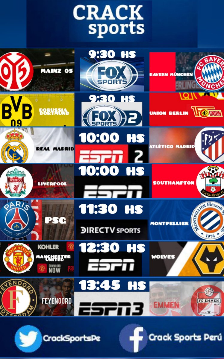CrackSportsPE's tweet photo. #AgendaCrackSports https://t.co/RYPjSUM9sP