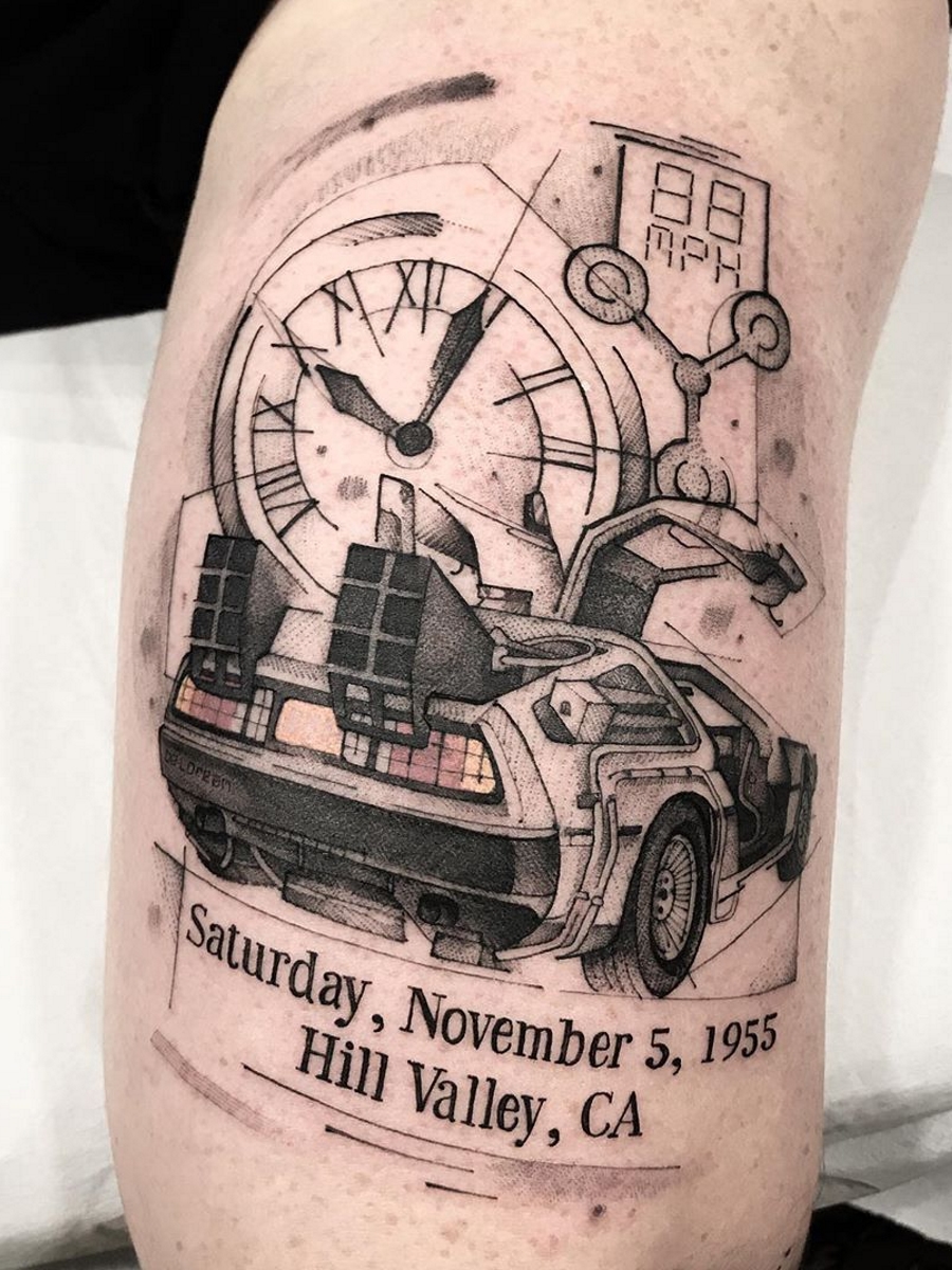 Back To The Future Quote Tattoo