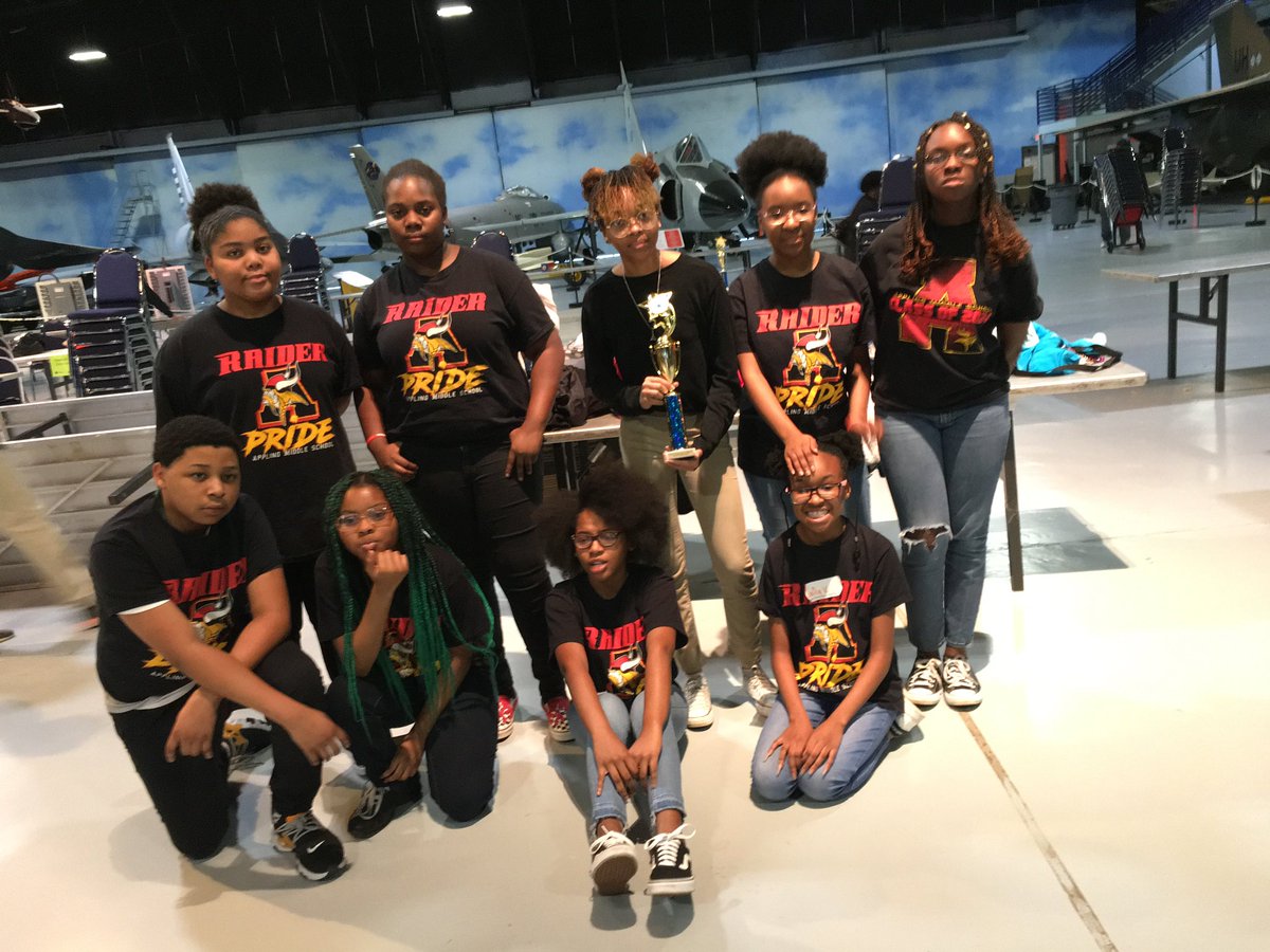 sunnyriv2020's tweet photo. Appling’s Robotic’s team is competing today at Georgia Tech! Good luck! “Rise of the Raiders “❤️💛🖤#Eastsideoutloud https://t.co/dS6X9gDZh3