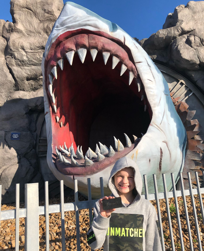 runningtexas5k's tweet photo. If your ever on vacation in Galveston Island, Texas..make sure to check out the Hidden Creatures geocache series along the sea wall. My favorite cache is (GC8F1RR) "Hidden Creatures #10: Sharks". #Geocaching #GalvestonIsland #Geocachetalk #HiddenCreatures https://t.co/0AxW7rRQMx