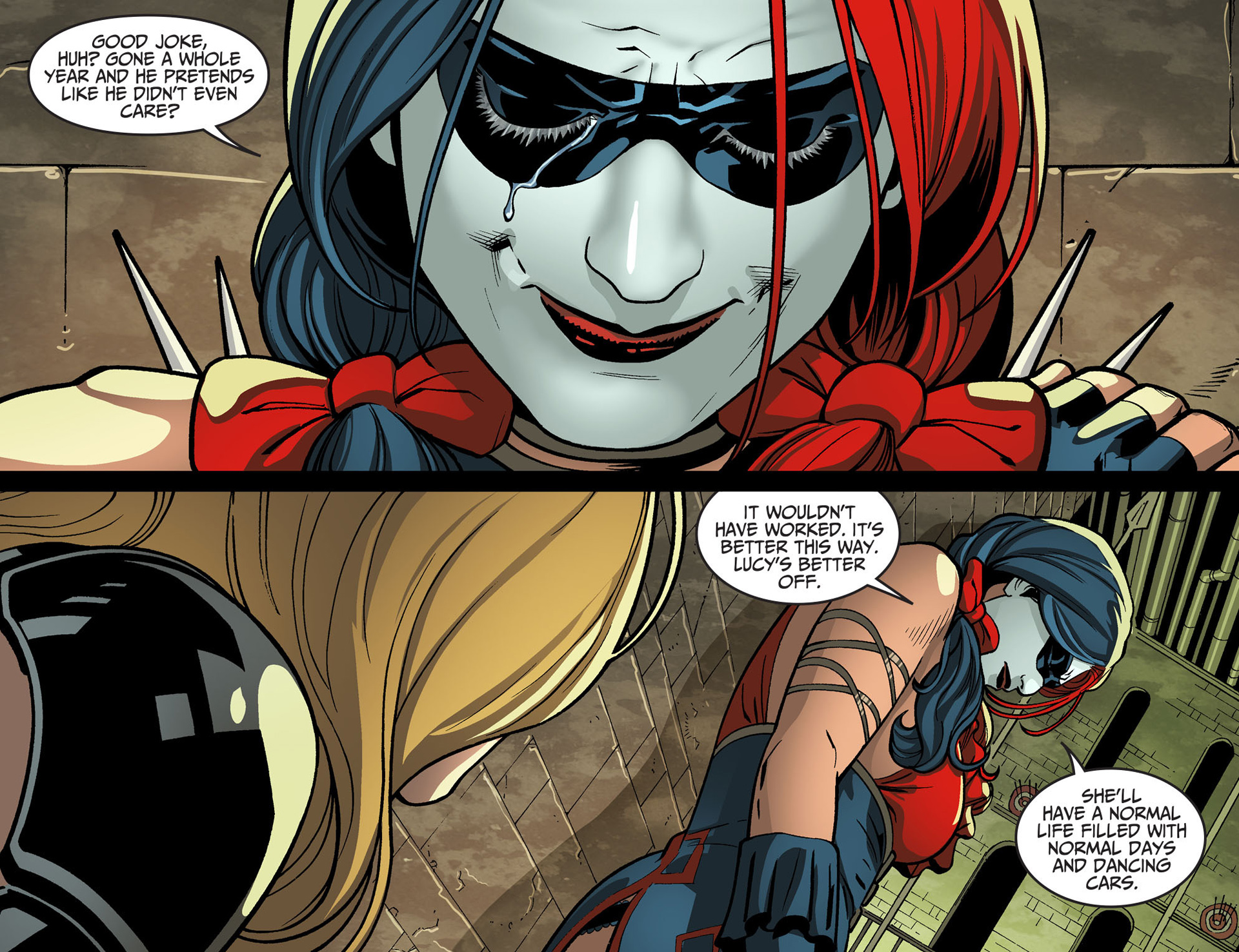 “@Bruno_Redondo_F @DCComics #HarleyQuinn's daughter...” 