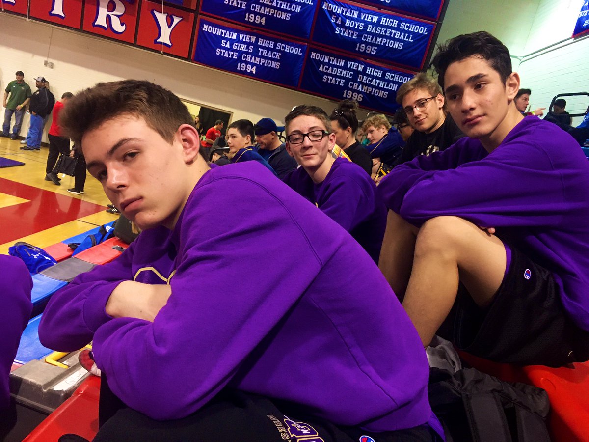 QC_Wrestling's tweet photo. Your Freshman Bulldogs are competing at the Mesa Mountain View Tournament today. Boys are warmed up and ready to go. https://t.co/r9zotDVLOf