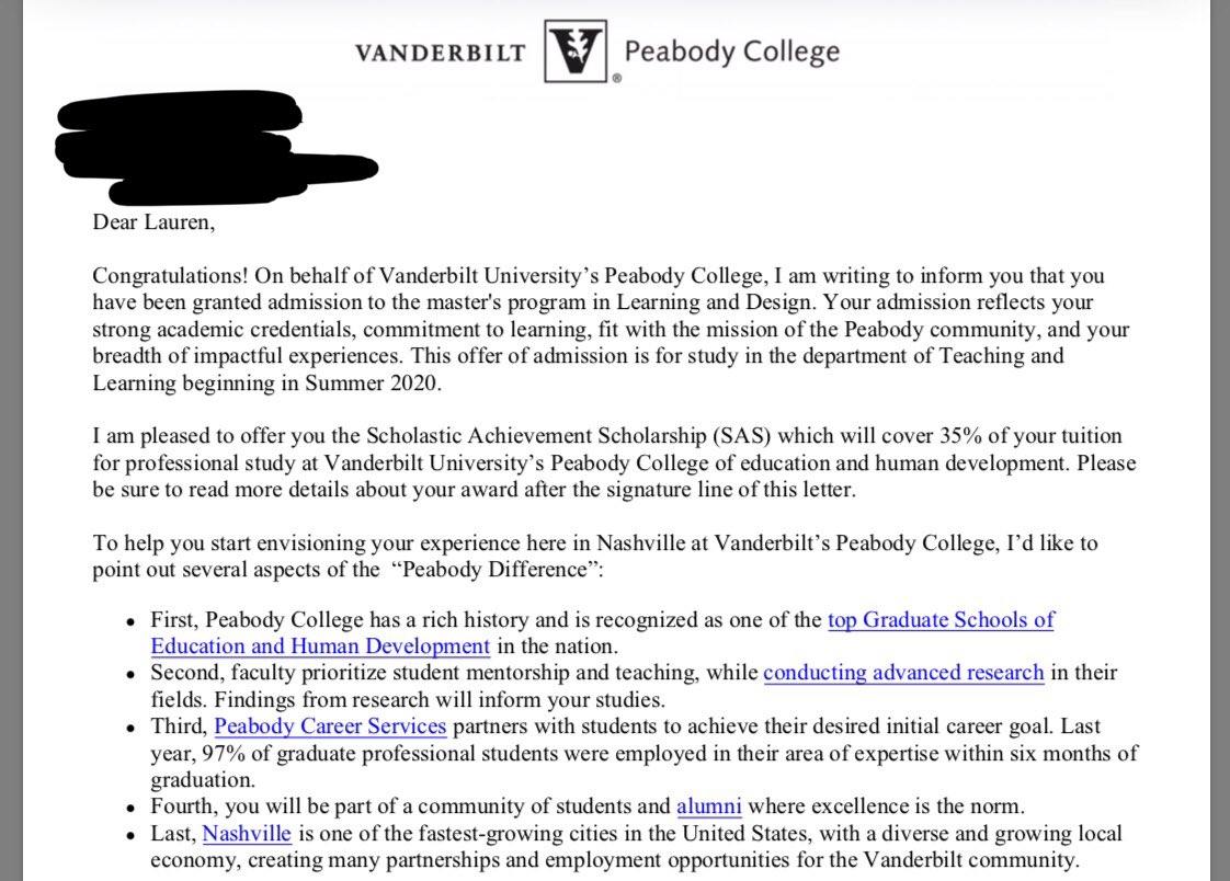 TrahanMath's tweet photo. I love serving as an educator and I'm so blessed to have been given this gift! My passion is advocating for equity and access to rigorous content. It's such an honor to be able to develop into a better servant through this educational opportunity❤️ #vandy #commodores https://t.co/tDxOWhzGpl