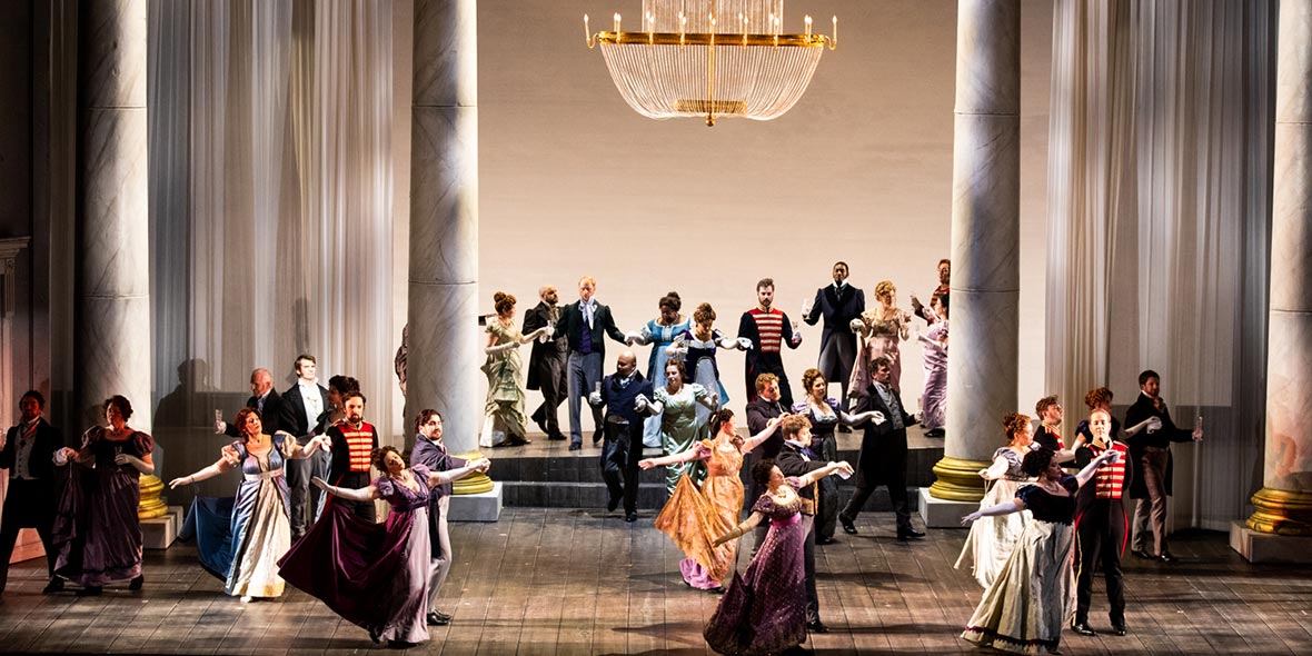 Tune in to <a href="/KingFM/">Classical KING FM</a> at 8pm (PST) on Saturday to hear <a href="/SeattleOpera/">Seattle Opera</a>'s production of Tchaikovsky's Eugene Onegin, conducted by Aleksandar Markovic. king.org/listen/