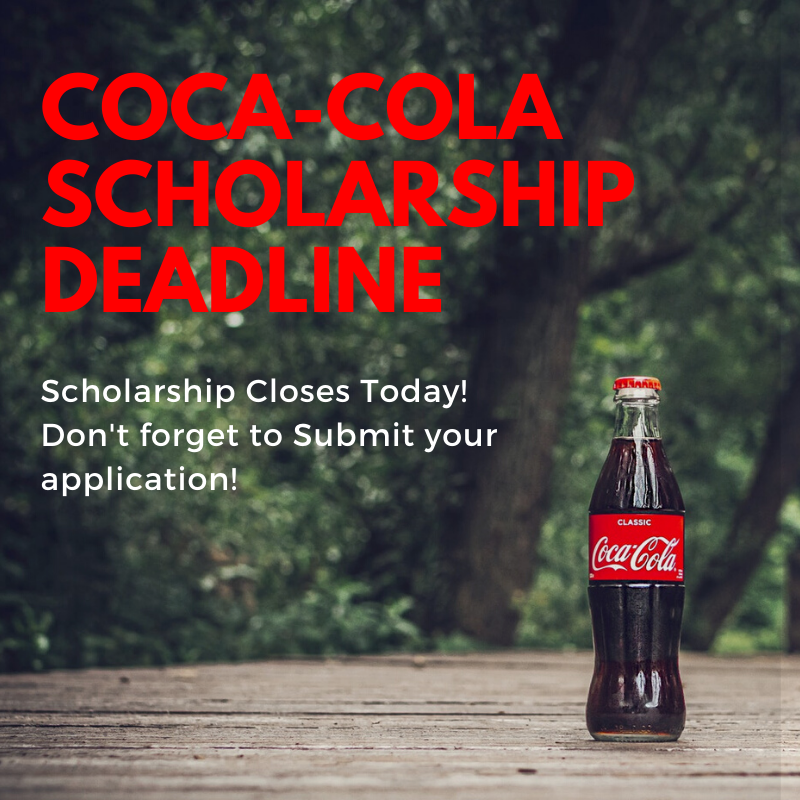 UWGAbroad's tweet photo. Coca-Cola Scholarship closes TODAY!
Submit your application now!
#GowestGoworld #uwg
https://t.co/iJB1gWNWVH https://t.co/wKda2R7edS