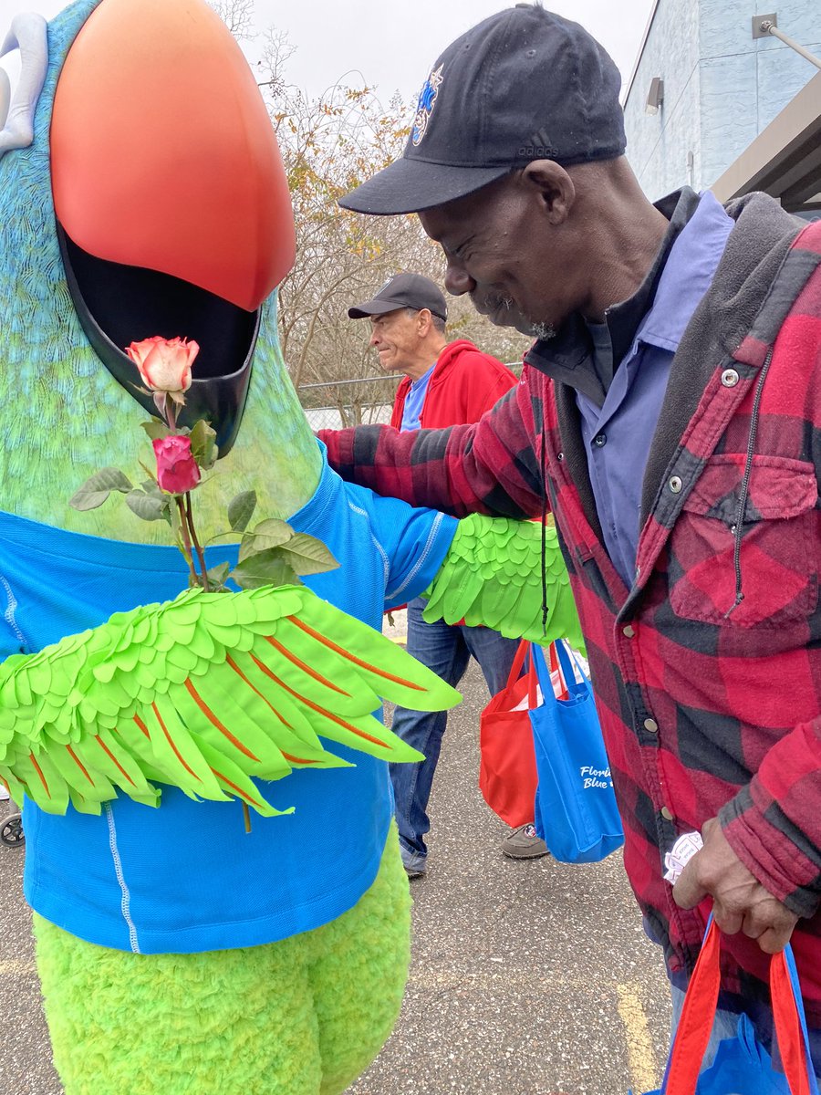 FLBlue's tweet photo. Awwwwwww. So cute. @SunnyFlBlue is friends with everyone. @AHAFirstCoast at Catholic Charities. #communityblockparty. https://t.co/9nJtYJXRLb