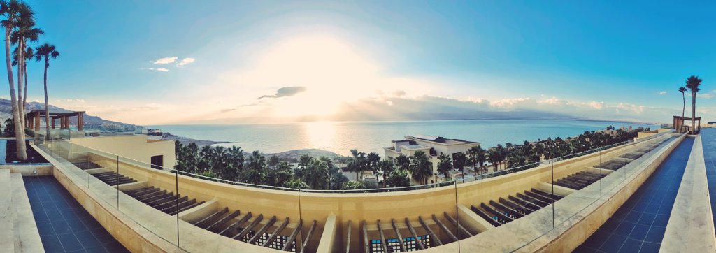 sufimusafir's tweet photo. Greetings of Peace from #Ajmer Sharif - #India, here we are at the Lowest Point on Earth for Unity Earth - Peace Summit org by #UnityEarth n @EcoPeaceME to observe the essence of World Interfaith Harmony Week @wihw by the Dead Sea @Kempinski @Kempinskiishtar in #Amman #Jordan. https://t.co/WUVPnTsK0B