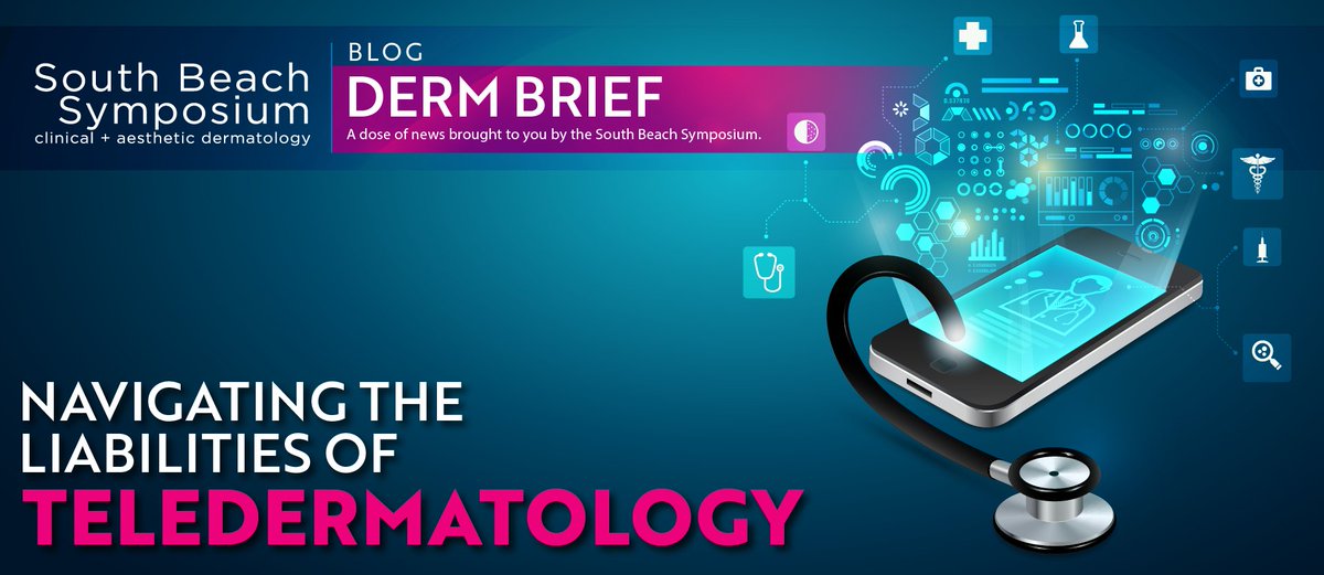 For clinicians who practice teledermatology, it is essential to maintain a strong understanding of the law and be able to navigate the liabilities of the practices: hubs.ly/H0mJXBb0 #SBS #Dermatology #TeleHealth #TeleMedicine #MedTech #HealthApp #DigitalHealth #HealthTech