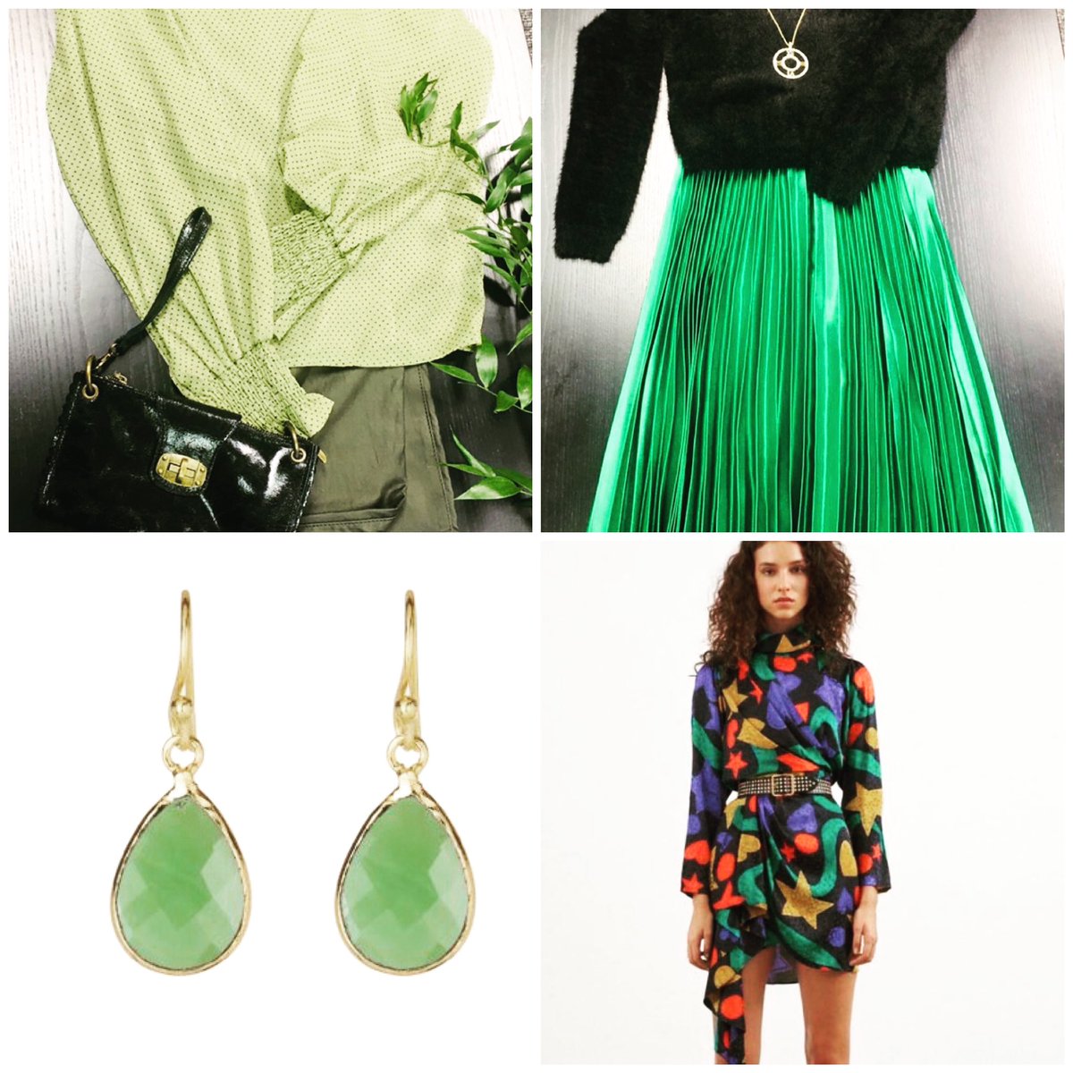 As we settle into a new decade, one colour seems to be dominating already .. green 💚

Emerald, moss green or khaki this unexpected trend has been quite significant on all the spring catwalks 💚