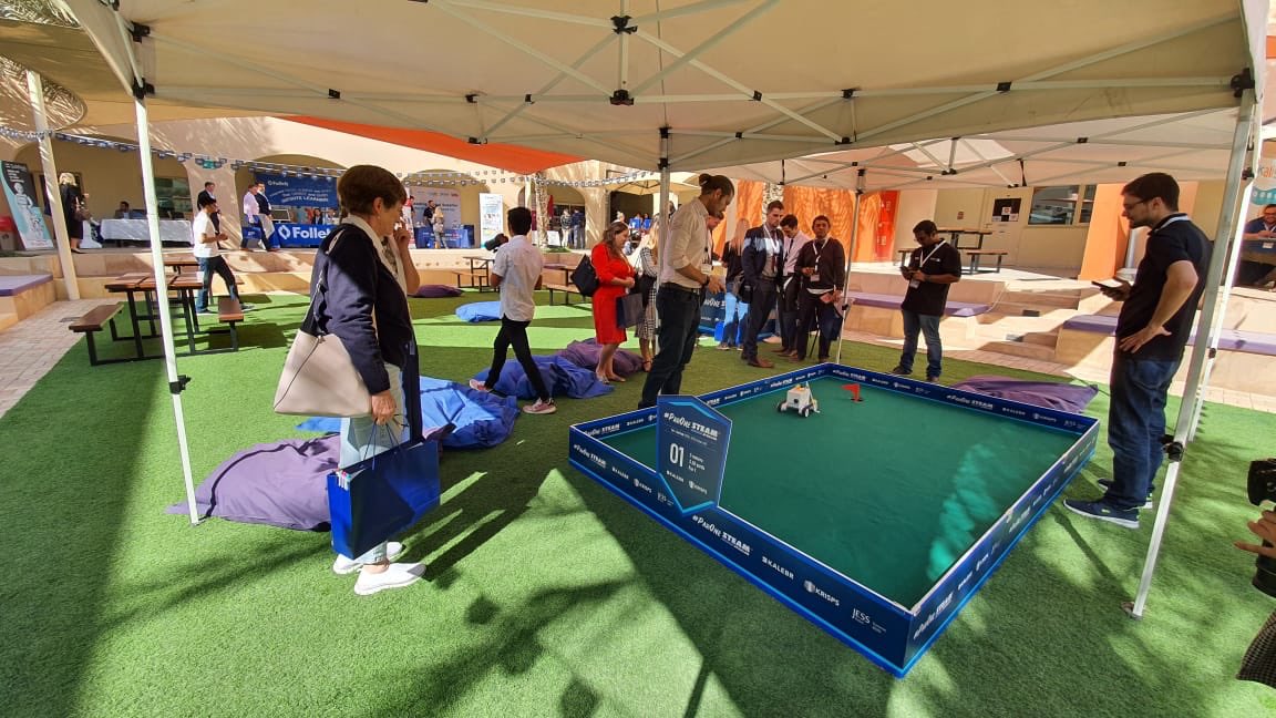 noelhtuohyedu's tweet photo. Plenty of holes in one @STEAMathalon @JESS_Summit! Impressive work Mr @andyturner32 ⛳️ 🏌🏽‍♀️ 🏌️‍♂️ #JESSsummit #STEAMathalon #STEAMathalonXJESS #edtech #AI @myKalebr @aadityatangri https://t.co/snTUxvuknx
