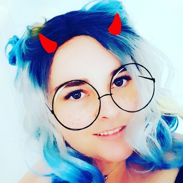 New #twitch look when I get my #gaming room set up #bluehaireddemon #streamer #girlstreamer #youtube #gamingcommunity #network #anxiety #follow #like #sharethelove