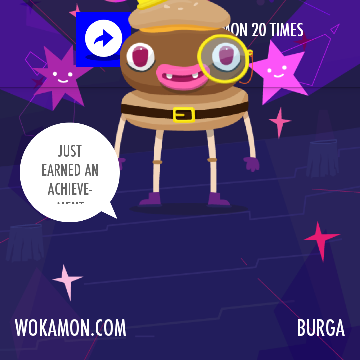 jessicaks's tweet photo. I've just unlocked an achievement with my #Wokamon burga! @fitbit #Fitbit https://t.co/OAcuAIbRk6 https://t.co/8FiDaNPuOP