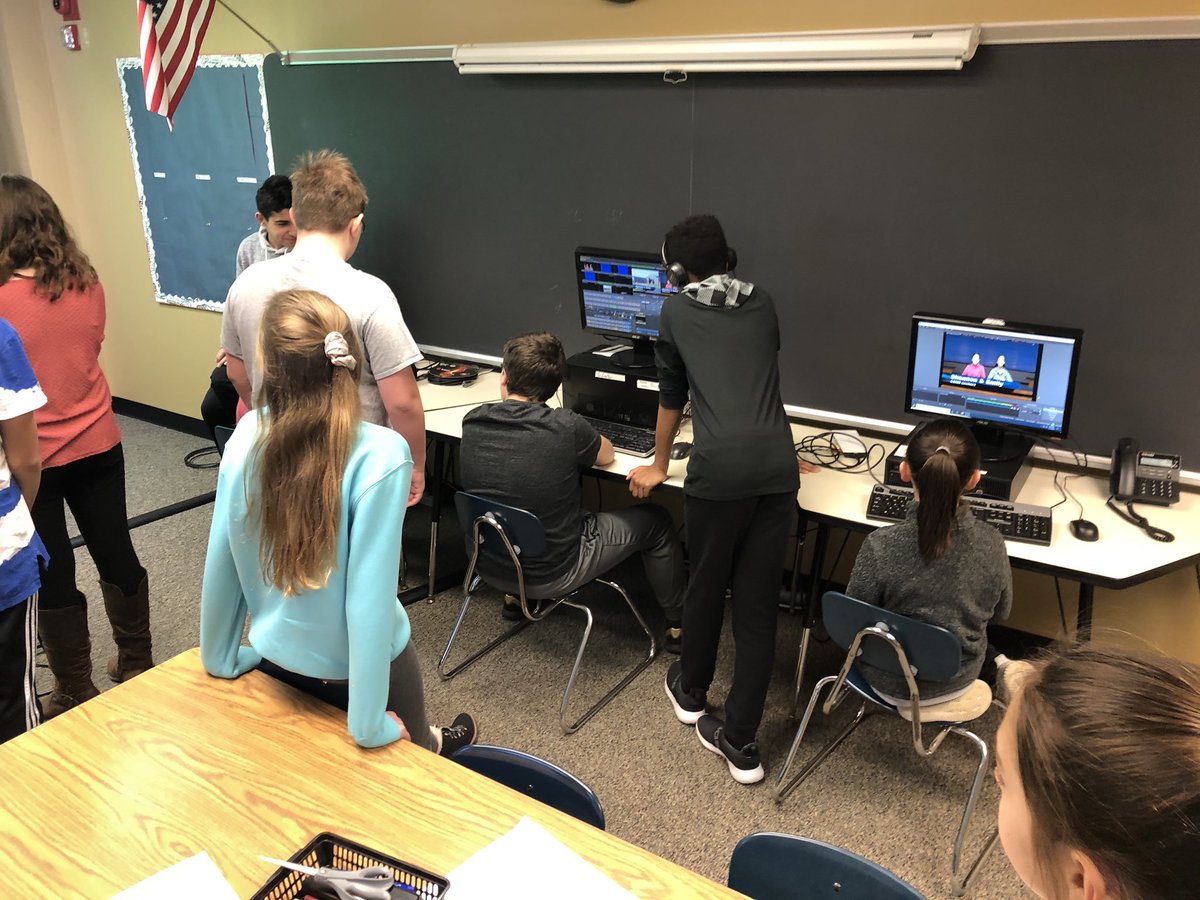 Cold Spring New Network crew change over. Old crew training the new one! <a href="/CBColdSpringES/">CS Elementary</a>