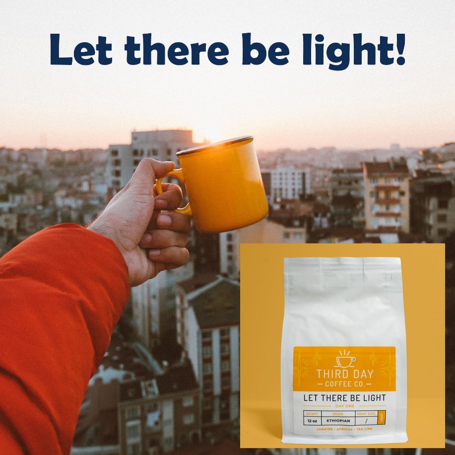creationstore's tweet photo. Start your day with a delicious light roast coffee that helps to spread the light of the Gospel! 
Learn more at https://t.co/A97LEOUMUO
#Coffee #Gospel #ThirdDayCoffee https://t.co/6dkYGqQuVL