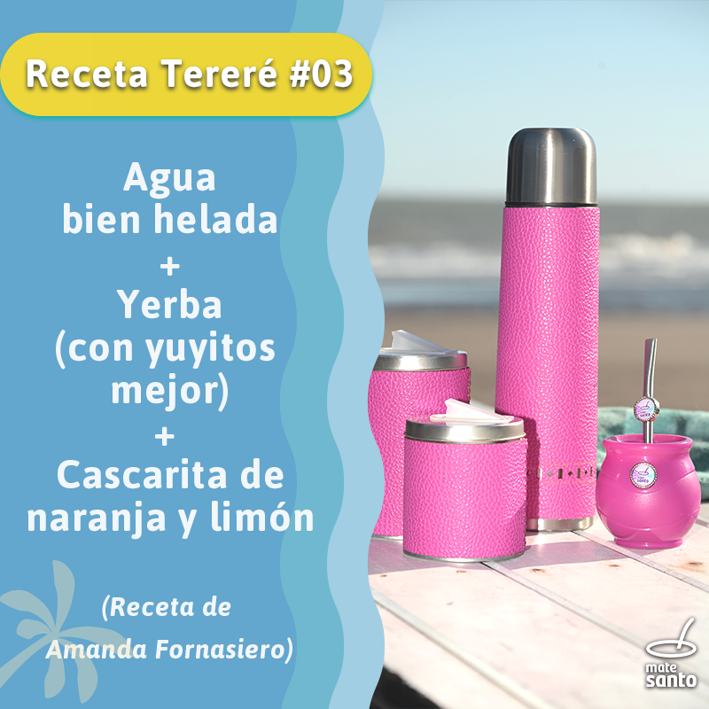 MateSanto's tweet photo. Febrero arranca con un finde súper caluroso y seguimos recibiendo las mejores recetas para refrescarnos! 😀
Querés compartirnos la tuya?

#Verano #Mate #Tereré #MateSanto #Vacaciones #Calor #Yerba #YerbaMate #Recetas #Naranja #Limón #Febrero https://t.co/hqC3nJmIn3