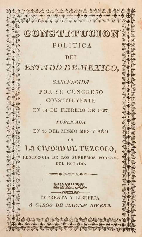 El 1 de febrero de 1827 se estableció en Tezcoco la primer capital del Estado de México,14 días después se aprobó la primera Constitución Política. Hoy conmemoramos 193 años de tal acontecimiento. Efemérides casi borrada de la historia local.