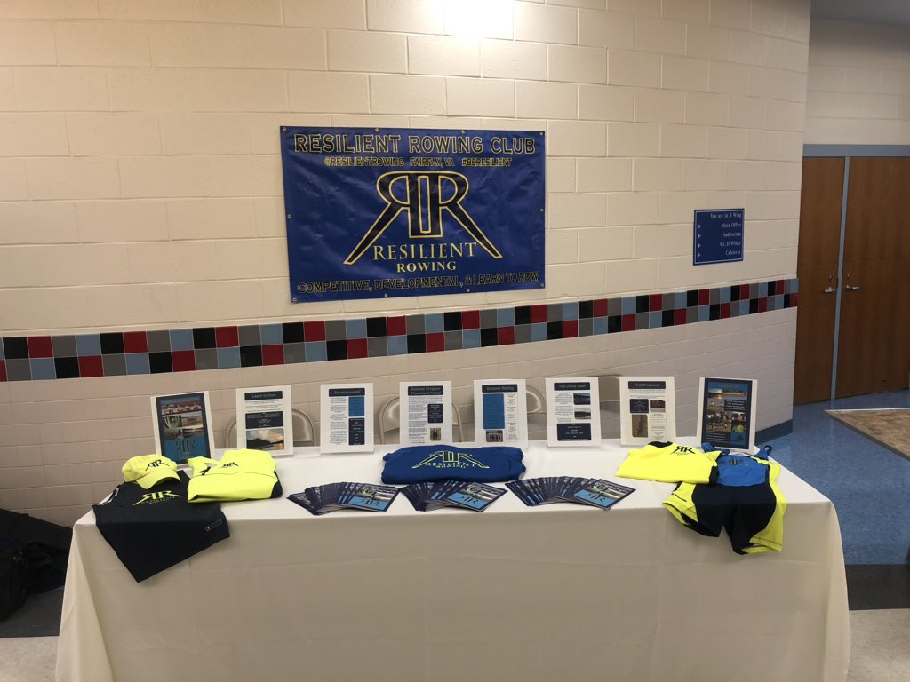 ResilientRowing's tweet photo. Make sure to swing by our table at Erg sprints to check out all the 2020 season dates and pricing. Hope to see you all soon #Beresilient #resilientrowing #ergsprints https://t.co/Krt5nI9SDN