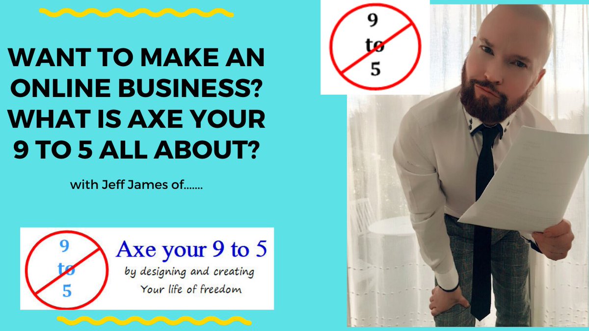 Do you want to start your own online business? 
I’m here to help you do just that. Here's a short video that explains all....
axeyour9to5.com/you-want-to-st…
#startbusinessonline #business #DigitalTransformation #digitalworld #axeyour9to5 #freedom #beardedman #PositiveVibes