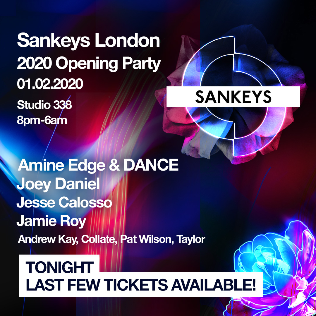 ⚠️⚠️⚠️ We’re at just under 80 final release tickets for this one - it’s now or never! 🔥

Grab yours here - bit.ly/sankeys2020open 👀