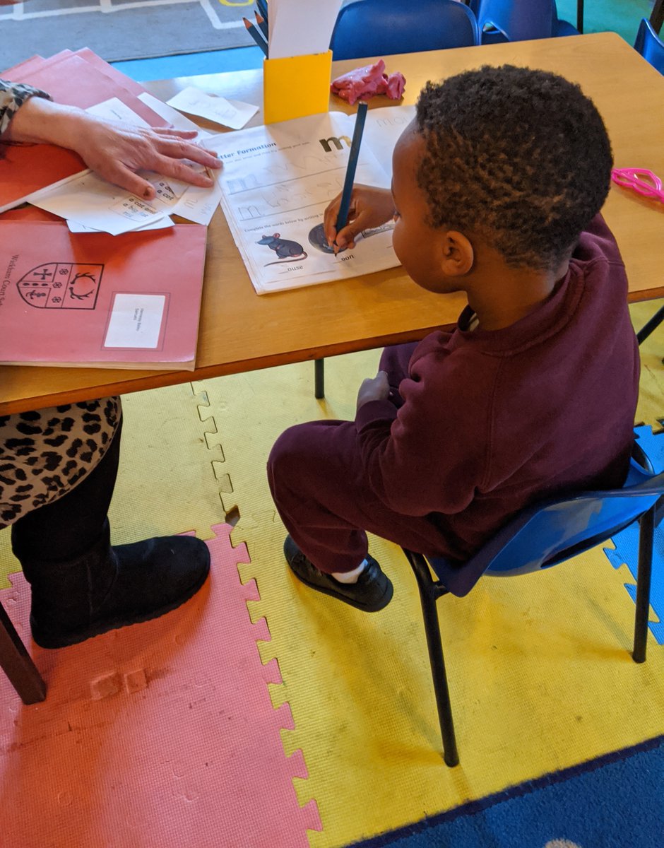 WickhamCourtSch's tweet photo. Lots of fabulous work going on in Pre-prep. Pencil control, letter formation and phonics. They will truly be ready for Reception in September. #wcseyfs #wcsenglish https://t.co/Ua9d4aPEjp