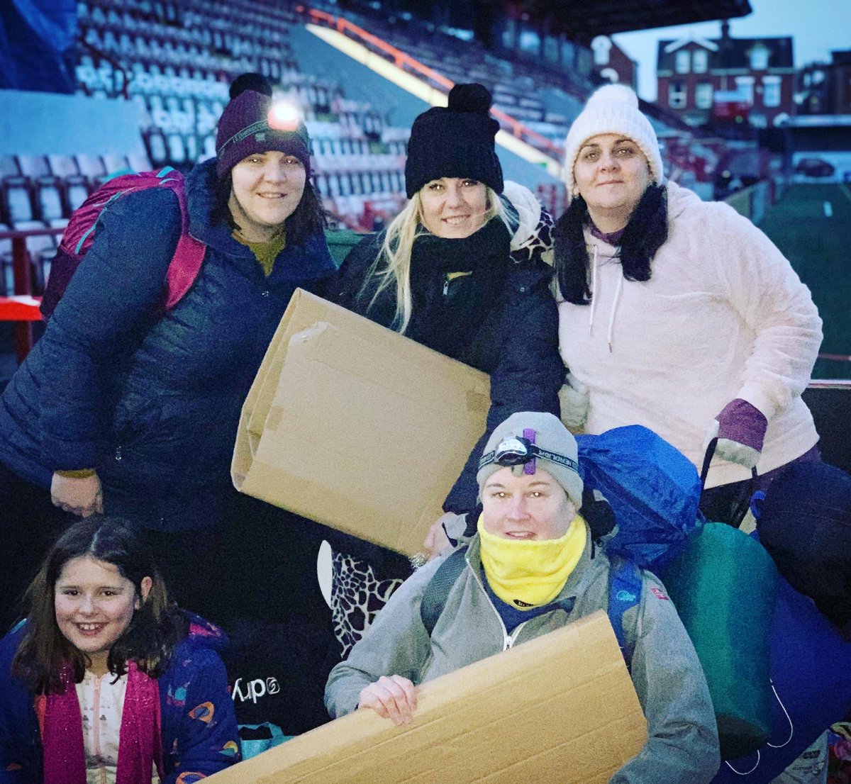 ZDevon2020's tweet photo. Thank you for doing the big sleep out  >>>> All done! Blooming cold but lots of money and awareness raised. At home feeling very lucky.... https://t.co/KhwN4HHM6v