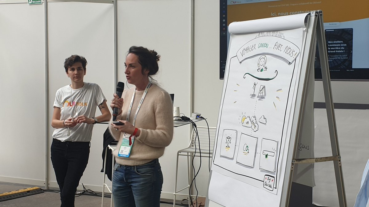 SNCFConnectTech's tweet photo. [#ChangeNOW2020]

Nous organisons un 2ème atelier de co-construction OUI Talk avec 14 clients sous la voûte du Grand Palais pendant  #ChangeNow2020.

Objectif : identifier comment @ouisncf peut contribuer à leur engagement écologique.

En savoir + ⏩ https://t.co/3FQQqpDNpf https://t.co/oEhXIW8jjC