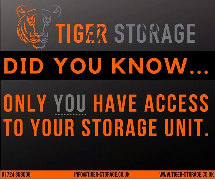 storage_tiger's tweet photo. Your belongings are fully secure at Tiger Self Storage 🔒
Click here for a free quote - https://t.co/HIGr9ad2OH
#securestorage #selfstorage #secure #storage #scunthorpebusiness #scunthorpe #storageoffers #storagesecurity #storagesolutions https://t.co/qgO9yHGFrH