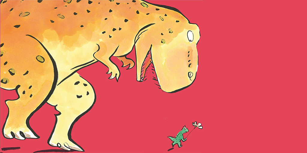 The front cover of Some Dinosaurs Are Small