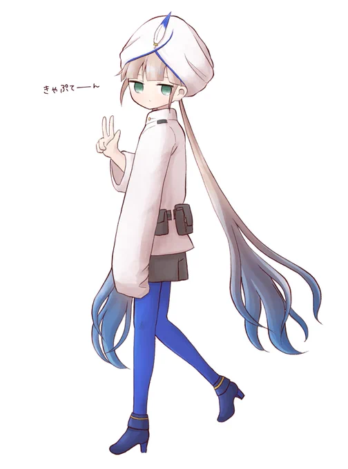 ディズニーシーへお出かけキャプテンくん描きました 