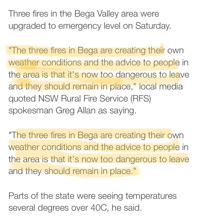 BbcOoops's tweet photo. Editor’s day off @BBCNewsAus ? 
.
.
#editor #calltheeditor #proofread #checkyourwork #australia #bushfirecrisis #reading #English #repetitive #lazy #sloppy @BBCWorld https://t.co/43GDmTkspQ