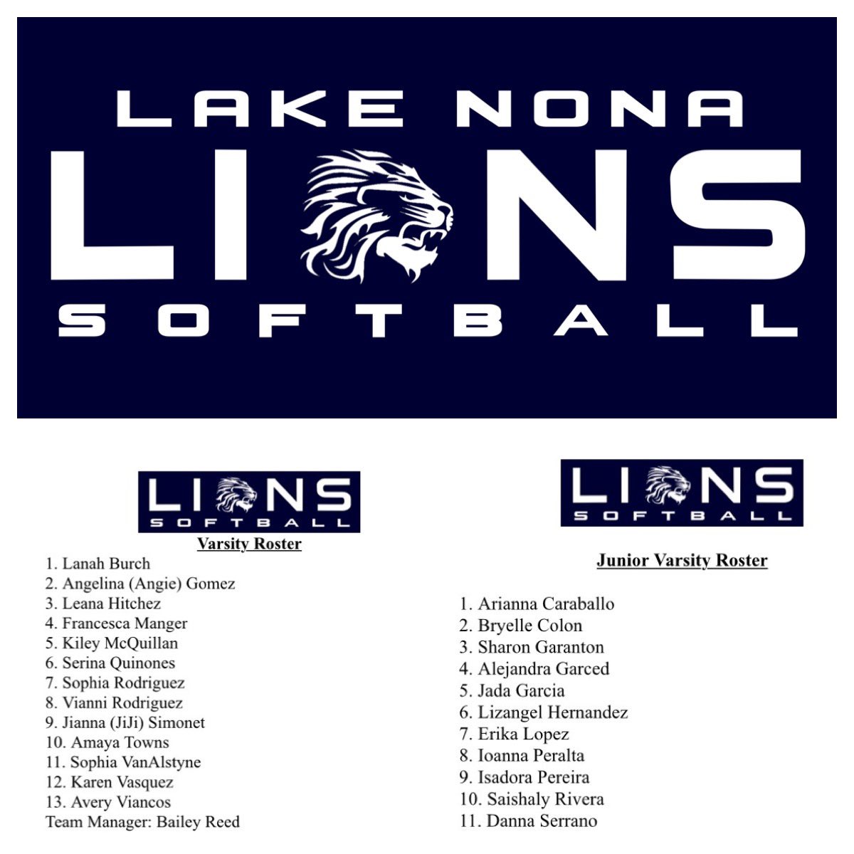 Lake Nona HS Softball tweet media