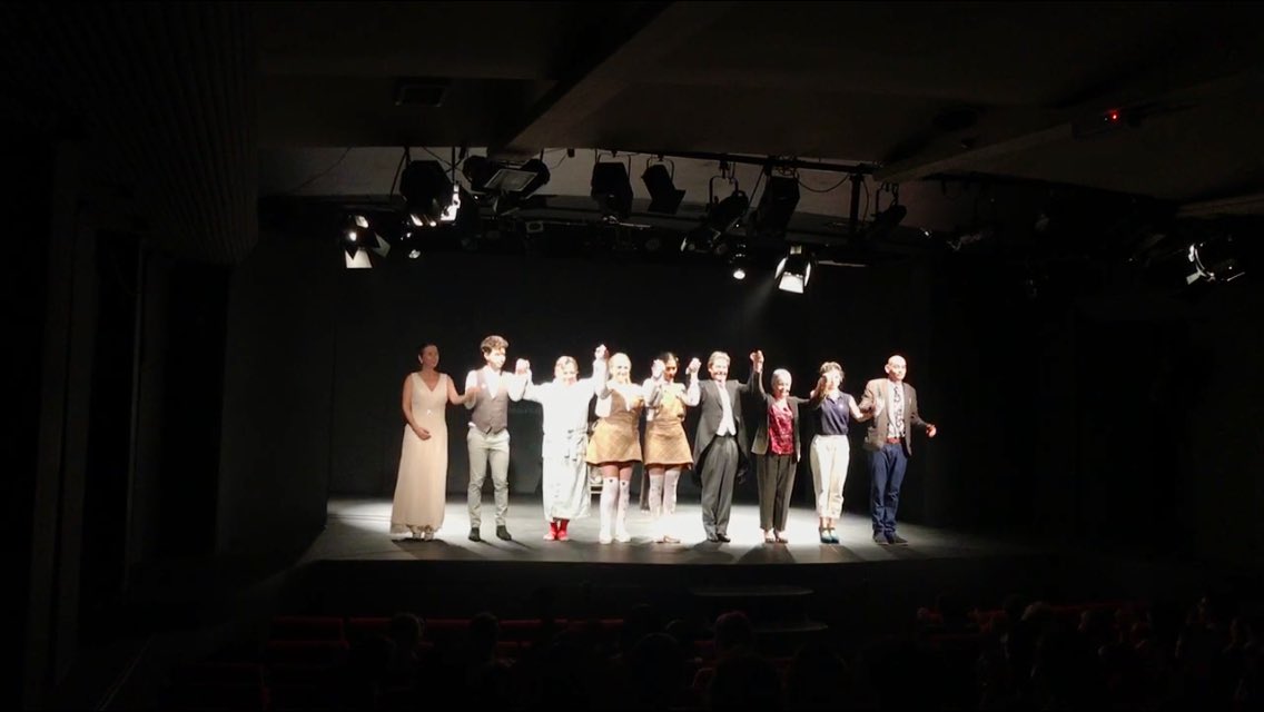 macabra_prod's tweet photo. Nuestra última función de #ProyectoNO Solo nos queda agradecer a cada persona que lo hizo posible dramaturgos, directores, actores y técnicos por confiar en nosotros y a @teatroictus por hacernos sentir en casa. Que la vida y el teatro nos vuelvan a reunir #Gracias #FelizSábado https://t.co/NCDhsWbIMz