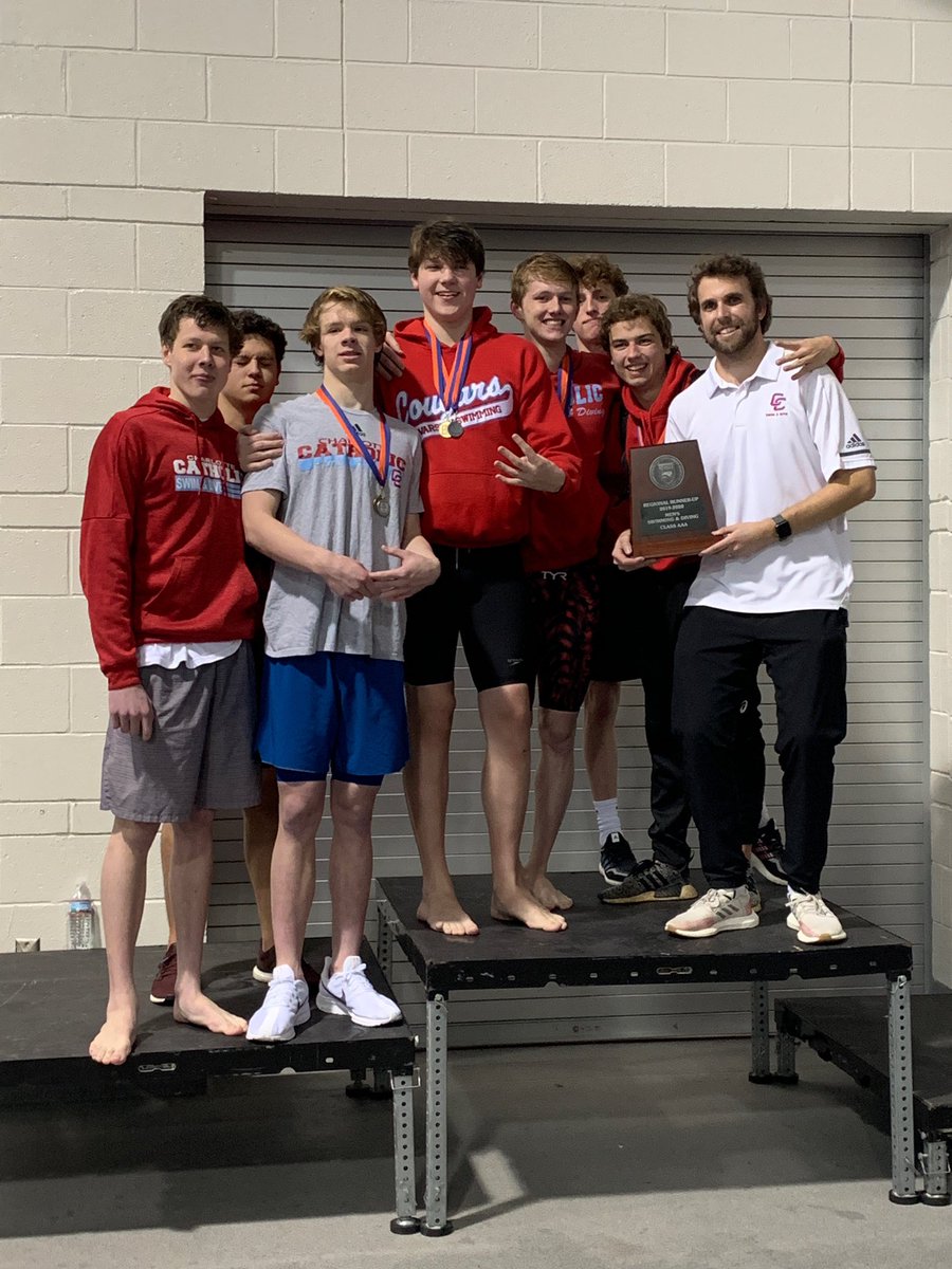 CCHSAquaCougars's tweet photo. Congrats to our Boys team on finishing 2nd at the 3A West Regional Championships! Qualifying 10 individual performances! @CCHSCougarNews https://t.co/FWoQnQarYy
