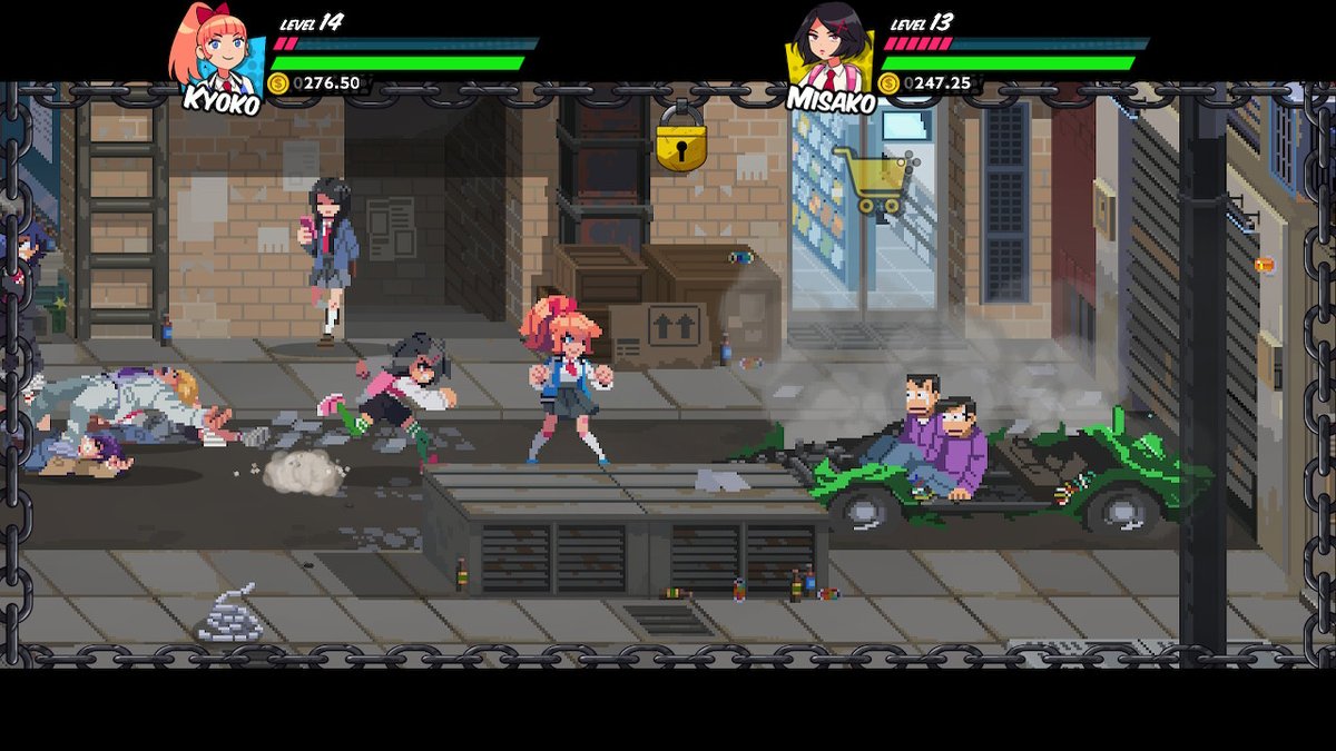 天翔る迷惑 でろーんは次やるゲームとか決まってるのかな もしよかったら River City Girls ってゲームをやってほしい 昔の熱血硬派くにおくんってゲームのリメイク作品でゲーム内容はひたすら不良と戦うシンプルなものだからやりやすいと思う Switch