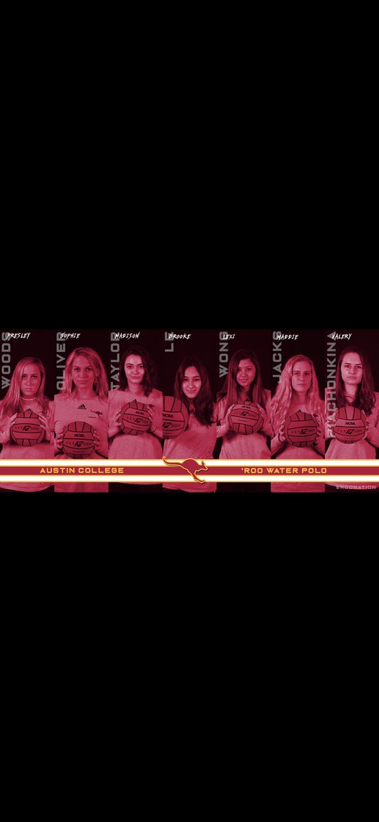 AustinCollegeWP's tweet photo. 🚨🤽🏼♀️🦘 GAMEDAY AC WWP
🆚 Siena / Bucknell
⏰ 10:30am / 830pm (est)
📺 ESPN+
📍 providence, RI
#RooNation #ContinueHistory @AustinCollege @ACsports @CWPAWaterPolo https://t.co/fBxAUiFv6f