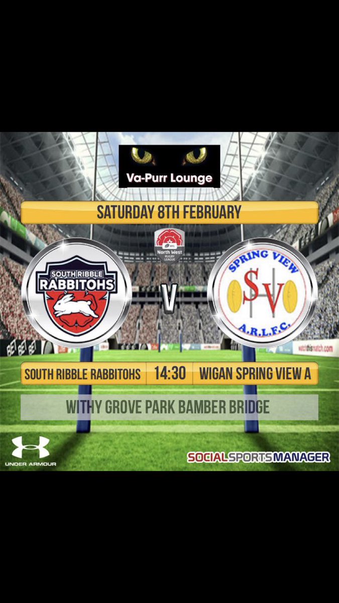A week today will be the first hit out of the year for the boys!! Against <a href="/SpringViewARLFC/">Wigan Spring View RL</a>  A, get down and show your support by getting behind the boys🏉! Then join us at the bobby peel after the game for some food and a few pints 🍻 <a href="/BobbynBull/">BobbyPeel&WhiteBull</a>
