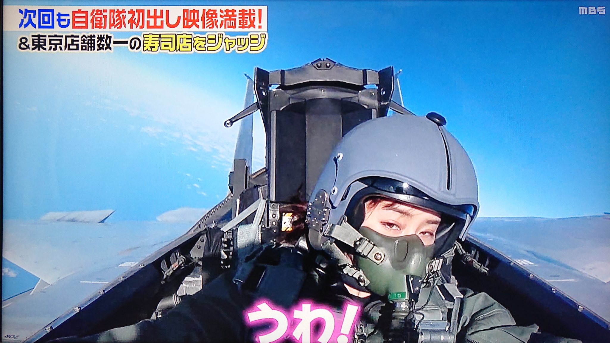 Take7700 田中みな実さん度胸あると思いますよ 男でもビビったり Gで失神したり吐いたりしますから これは予告編なので次回のジョブチューンでたっぷり観れます D ノ 田中みな実 航空自衛隊 F15 戦闘機 ジョブチューン T Co