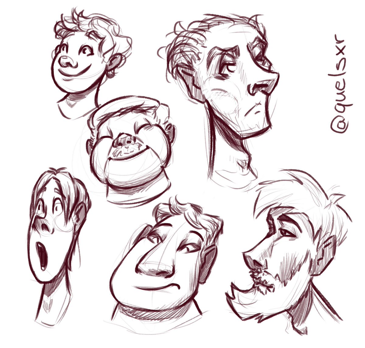 quelsxr's tweet photo. I want to improve on drawing men so I did this face study, it was fun but at the same time frustrating cause I keep coming to my comfort zone :')
Am I the only one who struggles with drawing short hair?
#facestudies #expression #menface #art #digitalart https://t.co/qKeoW9wFRF
